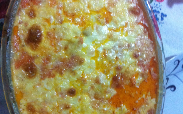 Camarão ao catupiry e requeijão