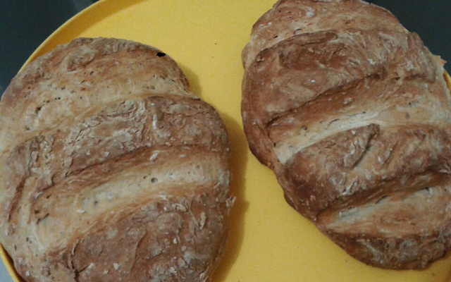 Receita básica de pão