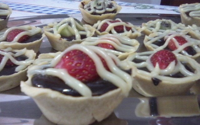 Tortinha de chocolate