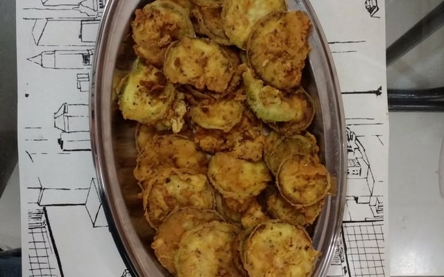 Abobrinha frita e crocante simples