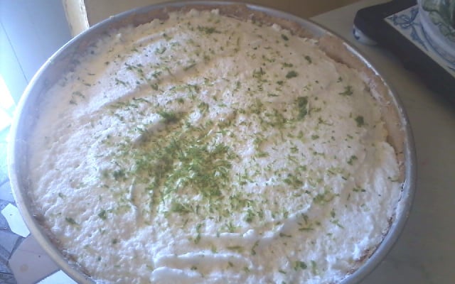 torta de limão light/ diet