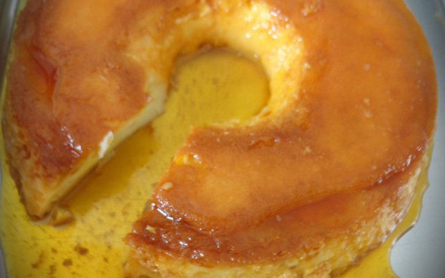 Pudim de leite condensado de forno