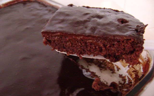 Bolo de chocolate sem farinha