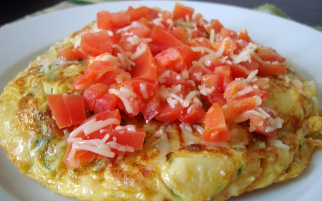 Omelete de legumes