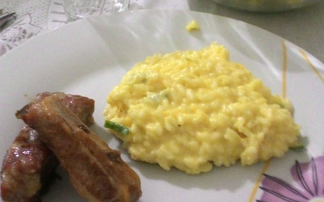 Risoto 4 queijos