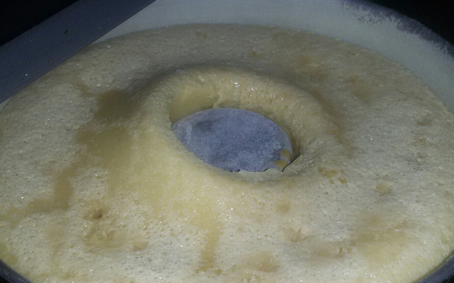 Bolo de leite de liquidificador