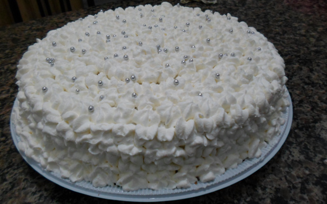 Bolo de casamento (2 andares)