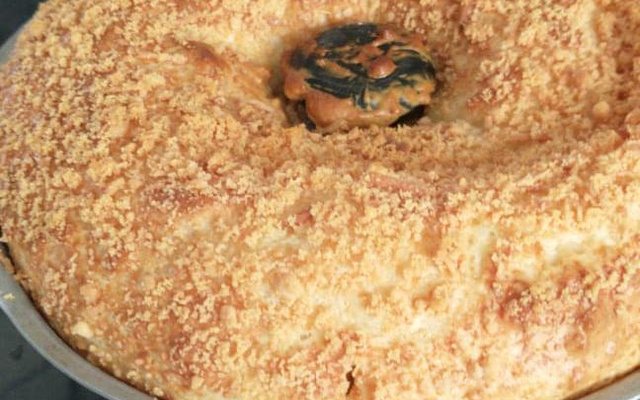 Super pão de queijo