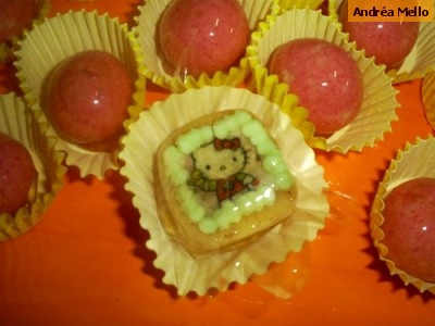 Docinho de leite em pó caramelado