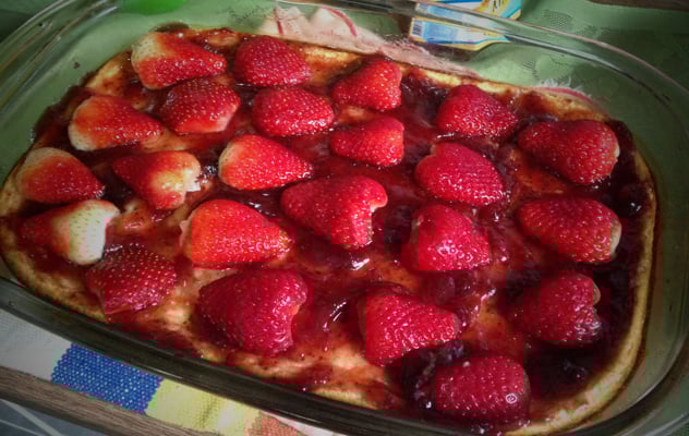 Cheesecake de morango