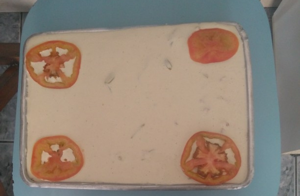 Torta de liquidificador com mortadela e requeijão