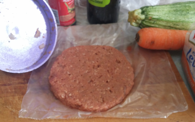 Hambúrguer caseiro especial