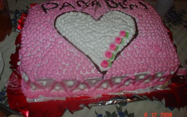 Bolo de aniversário da mamãe