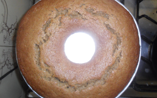 Bolo de banana de liquidificador