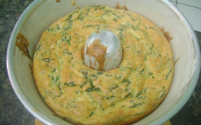 Souflé de espinafre