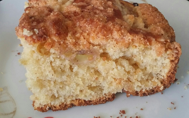 Cuca rápida de banana.