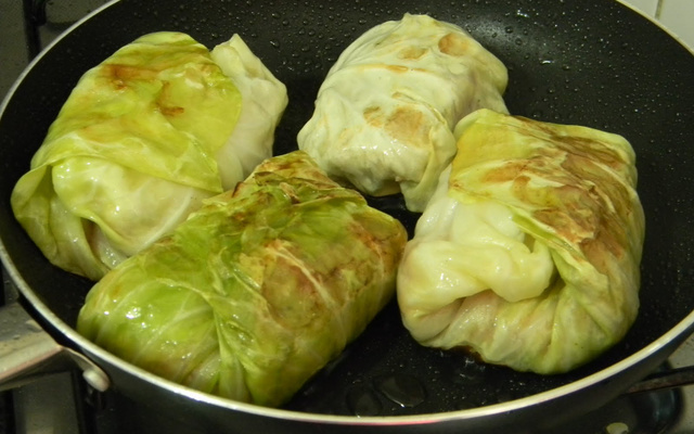 Rolinhos de repolho