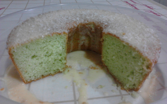 Bolo verde de limão