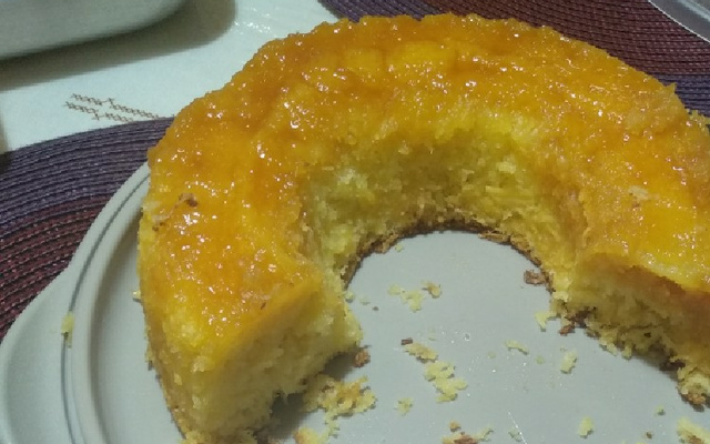 Bolo de mandioca