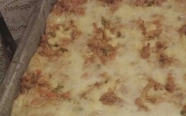 Torta salgada de frango da Luluca