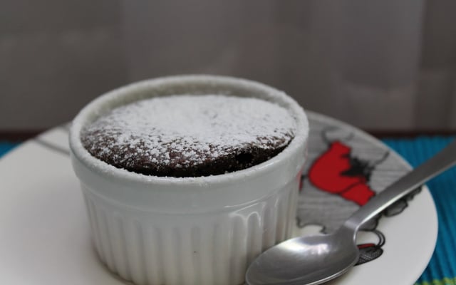 Souflé de chocolate