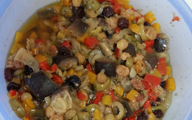 Escabeche de berinjela