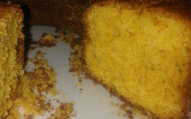 Bolo de laranja e cenoura