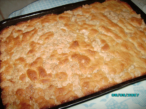 Bolo fácil de banana ou maçã