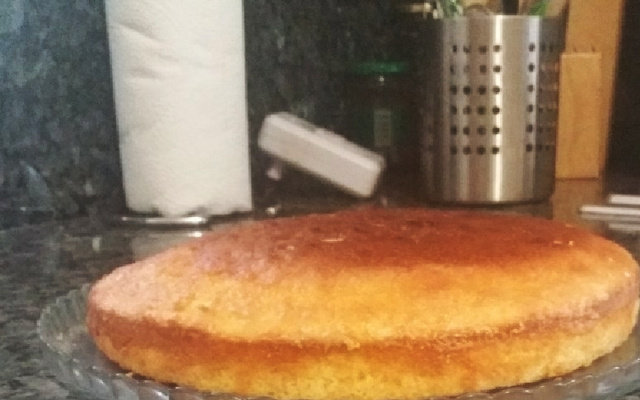 Bolo delicioso de laranja