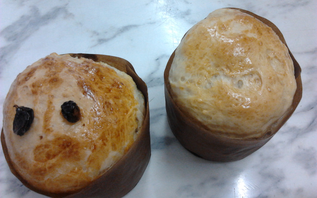 Pão de Natal simples