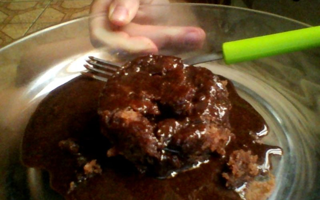 Cupcake de micro-ondas