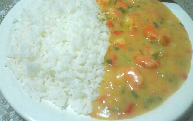 Bobó de camarão prático