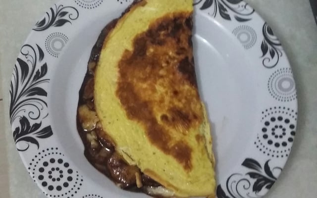 Omelete de banana