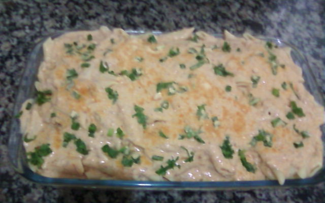 Penne ao molho de atum