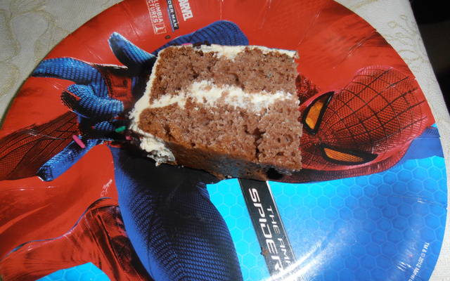 Recheio e cobertura de leite em pó