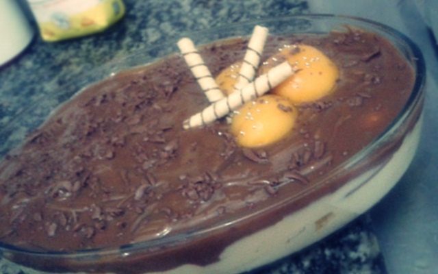 Pavê ao doce de leite