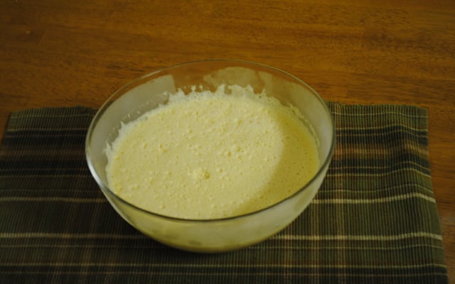 Gelatina com creme de leite