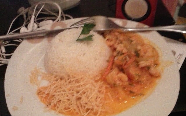 Moqueca de camarão