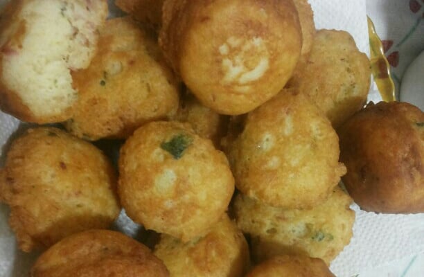 Bolinho de chuva salgado