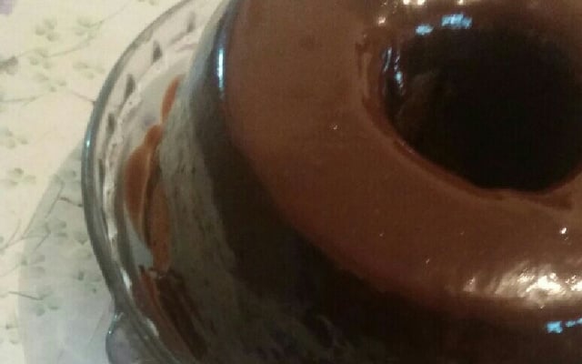 Bolo de chocolate fofinho