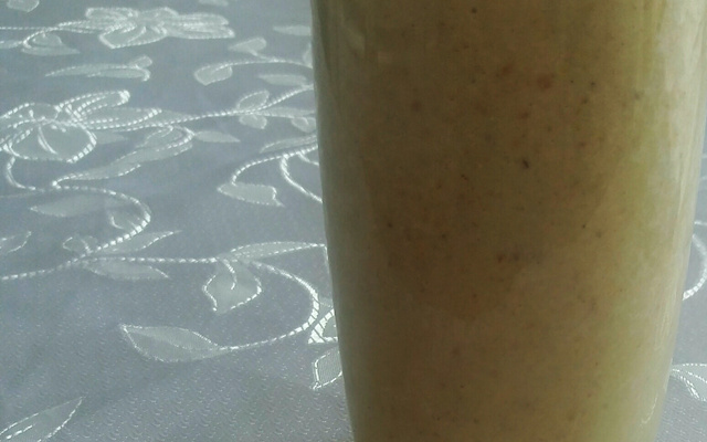 Vitamina de banana com maçã