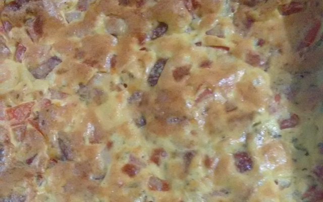 Omelete de forno sem óleo
