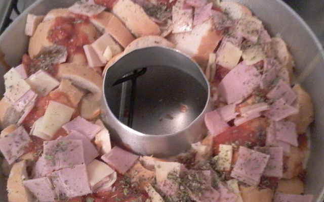 Torta italiana de pão