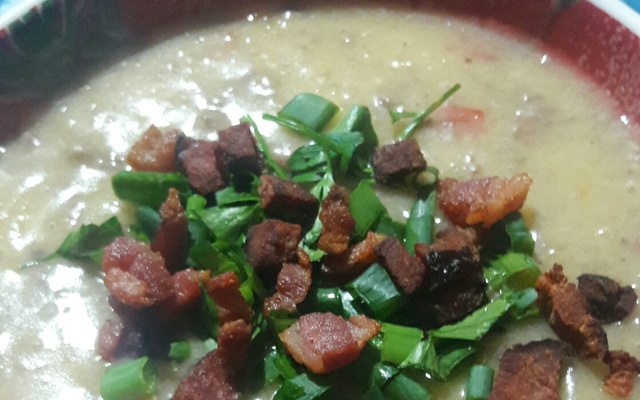 Caldo de mandioca rápida