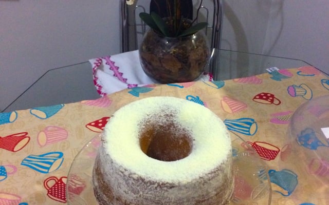 Bolo de leite em pó