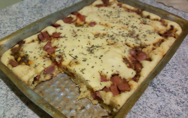 Bolo salgado da Jéssica