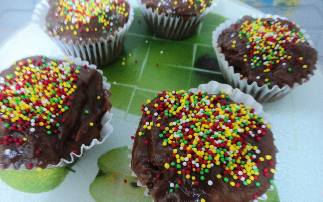 Cupcake Mágico de Chocolate