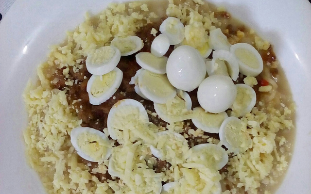 Nissin miojo com carne moída