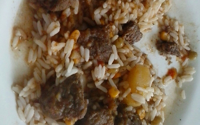 Carne de panela fácil e rápida na panela de pressão