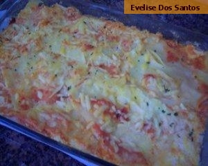Lasanha dois queijos
